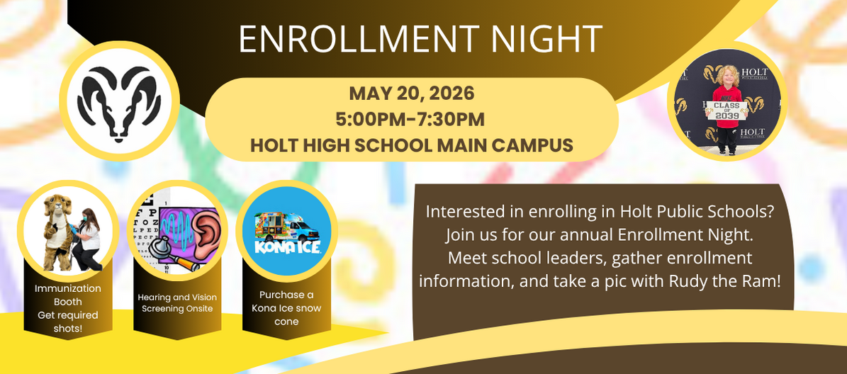 Enrollment Night Flyer