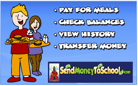 Send Money To School is your parent portal for all things Food Service 