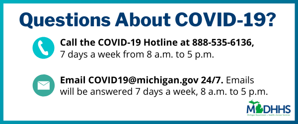 Questions about COVID-19, call the MHHS Hotline 888-535-6136