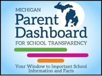 Michigan Parent Dashboard logo and link to site